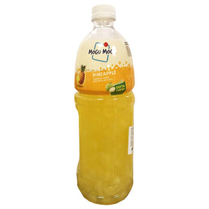 Mogu Mogu Pineapple Nata De Coco Large 1L ~ 椰果凤梨味饮品 1L