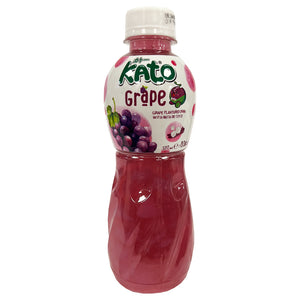 Kato Nata De Coco Grape Juice 320ml ~ Kato椰果葡萄味饮品 320ml