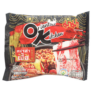 Mama Oriental Kitchen Mala Beef Flavour 85g ~ 妈妈牌麻辣牛肉拌麵 85g