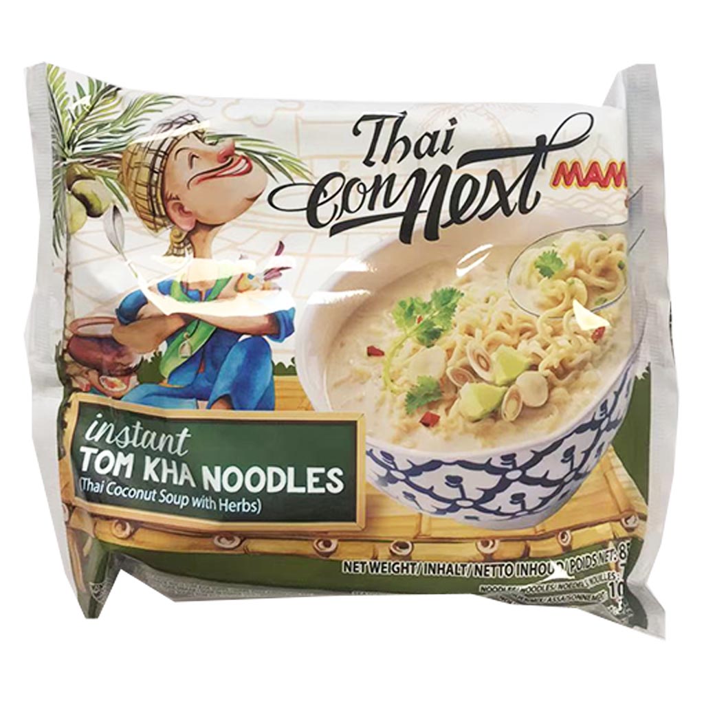 Mama ThaiConNext Tom Kha Noodle 85g ~ 妈妈冬蔭功椰漿麵 85g