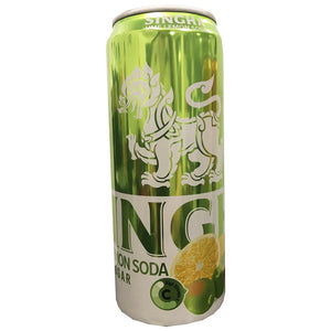 Singha Ume Lemon Soda 330ml ~ Singha 梅子柠檬苏打水 330ml