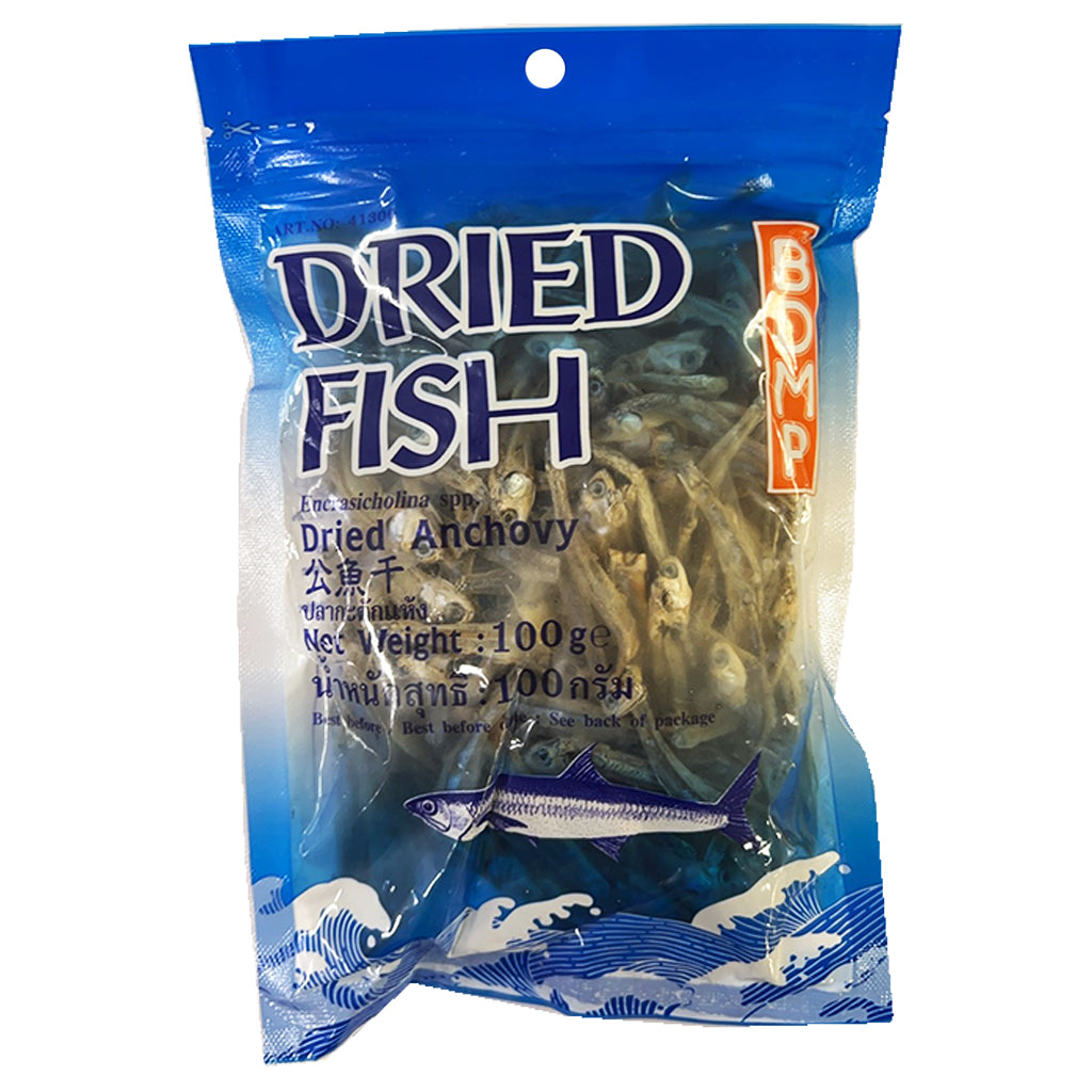 BDMP Dried Fish Dried Anchovy Boneless 100g ~ BDMP 公魚干 100g