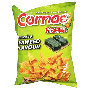 Cornae American Corn Seaweed Snack 48g ~ CORNAE美国玉米紫菜薯片 48g