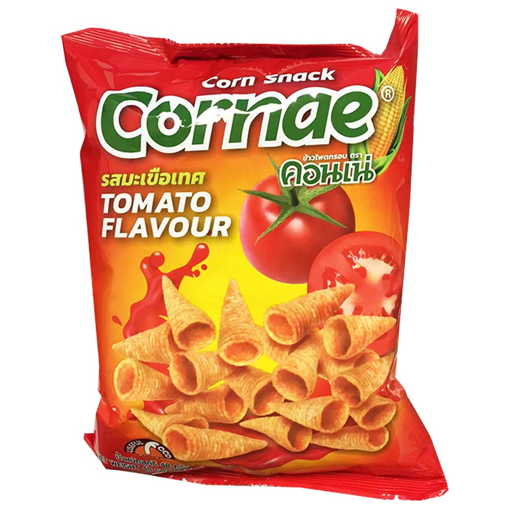 Cornae American Corn Tomato Snack 48g ~ CORNAE美国玉米蕃茄薯片 48g