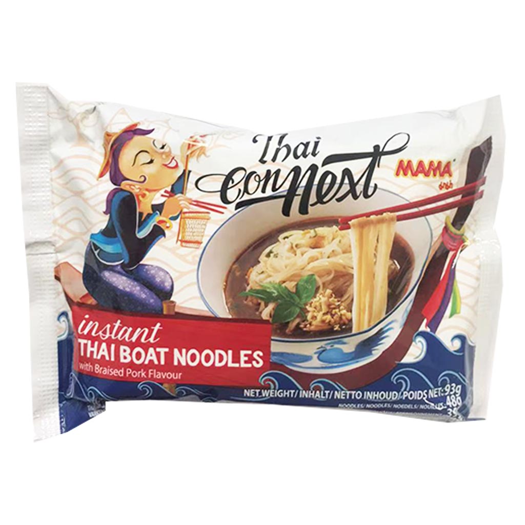 Mama ThaiConNext Boat Noodle 93g ~ 妈妈泰式船仔麵 93g