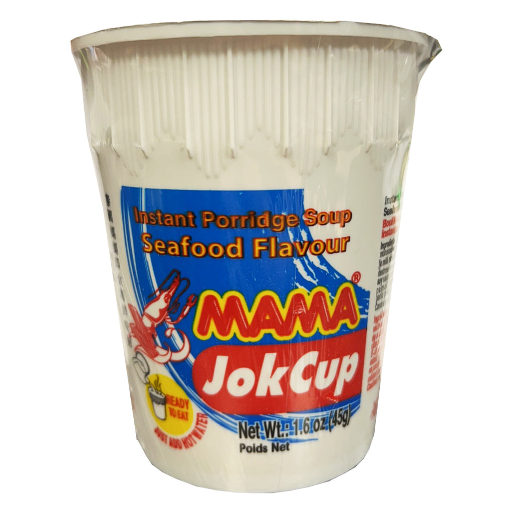 Mama Jok Cup Instant Porridge Seafood 45g ~ 泰国妈妈即食海鲜味粥 45g