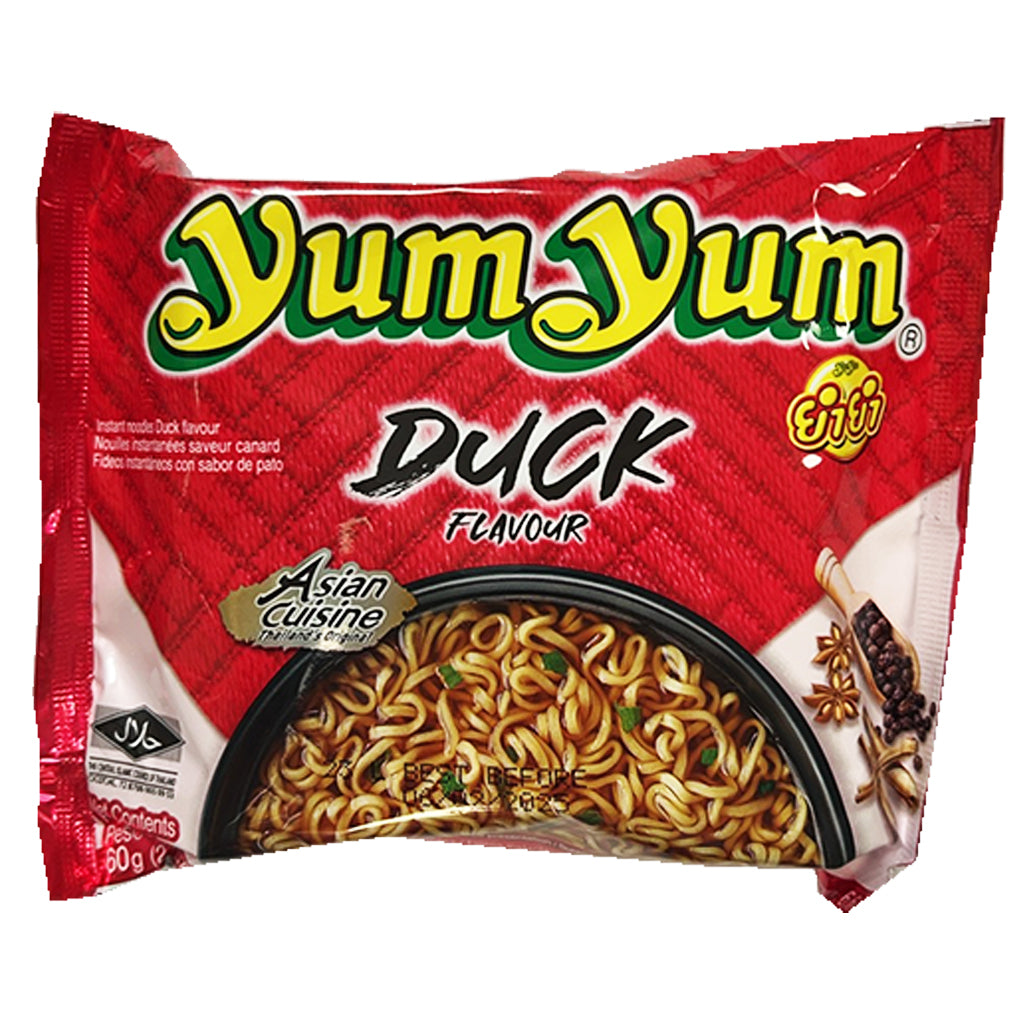 Yum Yum Noodle Pack Duck Flavour 60g ~ 養養牌方便麵鸭肉味 60g