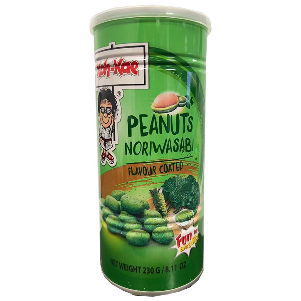 Koh-Kae Peanuts Nori Wasabi Flavour Coated 230g ~ KOH KAE花生芥末味 230g