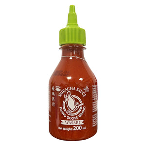 Flying Goose Wasabi Sriracha Sauce 200ml ~ 飛鵝是拉差辣醬芥末味 200ml