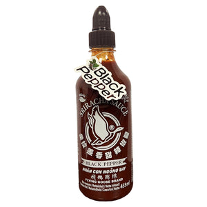 Flying Goose Black Pepper Sriracha Sauce 455ml ~ 飛鵝是拉差辣醬黑胡椒味 455ml