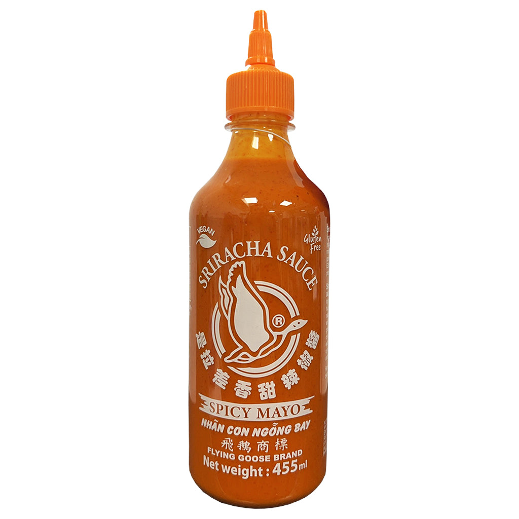 Flying Goose Spicy Mayo Sriracha Sauce 455ml ~ 飛鵝是拉差辣醬辣蛋黃醬味 455ml