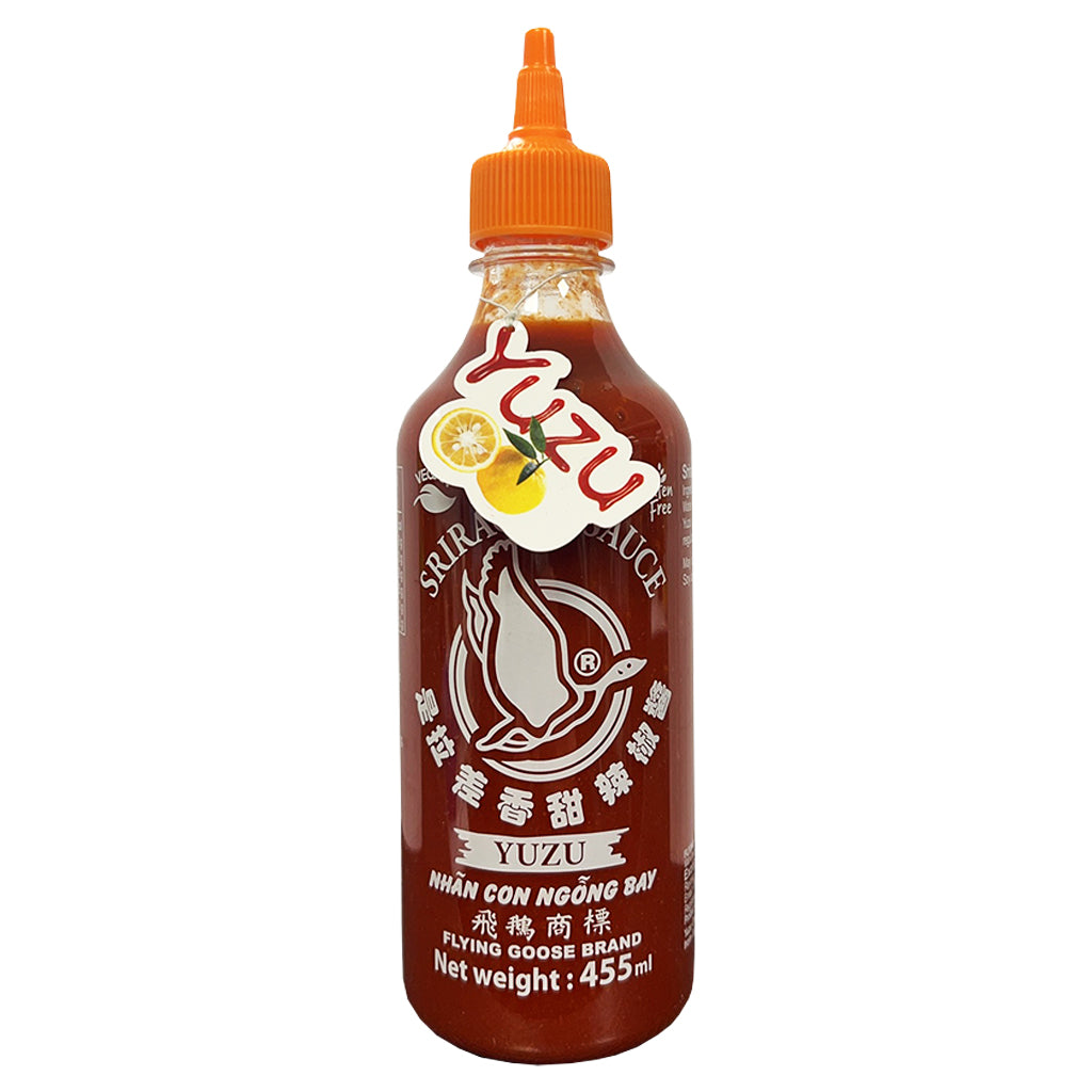 Flying Goose Yuzu Sriracha Sauce 455ml ~ 飛鵝是拉差辣醬柚子味 455ml