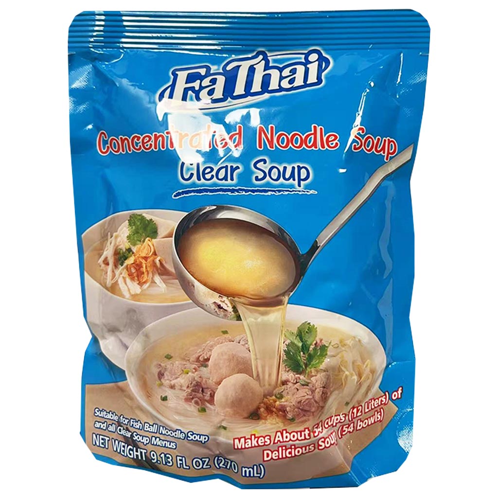 FaThai Concentrated Clear Noodle Soup 350g ~ FaThai濃縮清湯粉湯底 350g