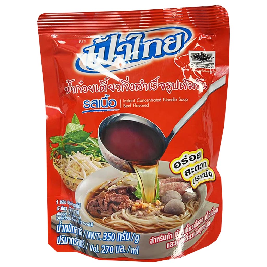 FaThai Concentrated Beef Noodle Soup 350g ~ FaThai濃縮牛肉粉湯底 350g