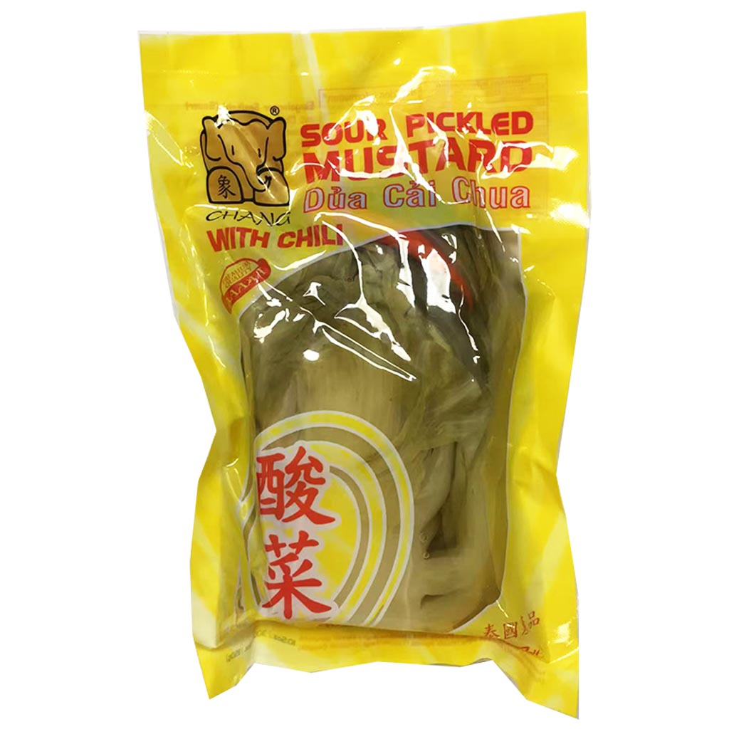 Chang Pickled Sour Mustard with Chili 300g ~ 象牌咸酸菜 300g