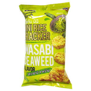 Younger Farm Mini Cracker Wasabi Seaweed 60g ～ 年轻农场 迷你米饼 芥末味 60g