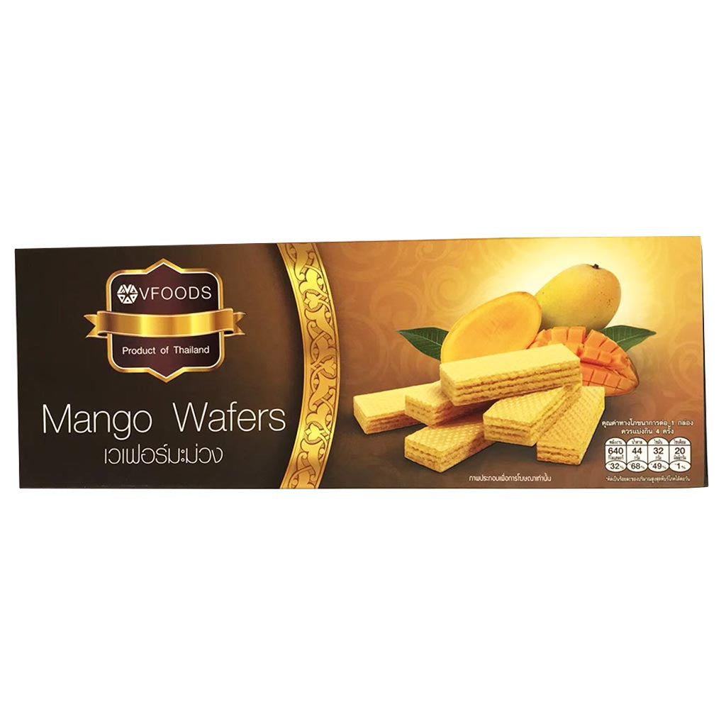 VFoods Mango Wafers 120g ~ VFoods芒果威化 120g