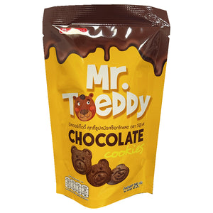 Mr Teddy Cookies Chocolate Flavour 25g ~ 熊先生饼乾朱古力味 25g