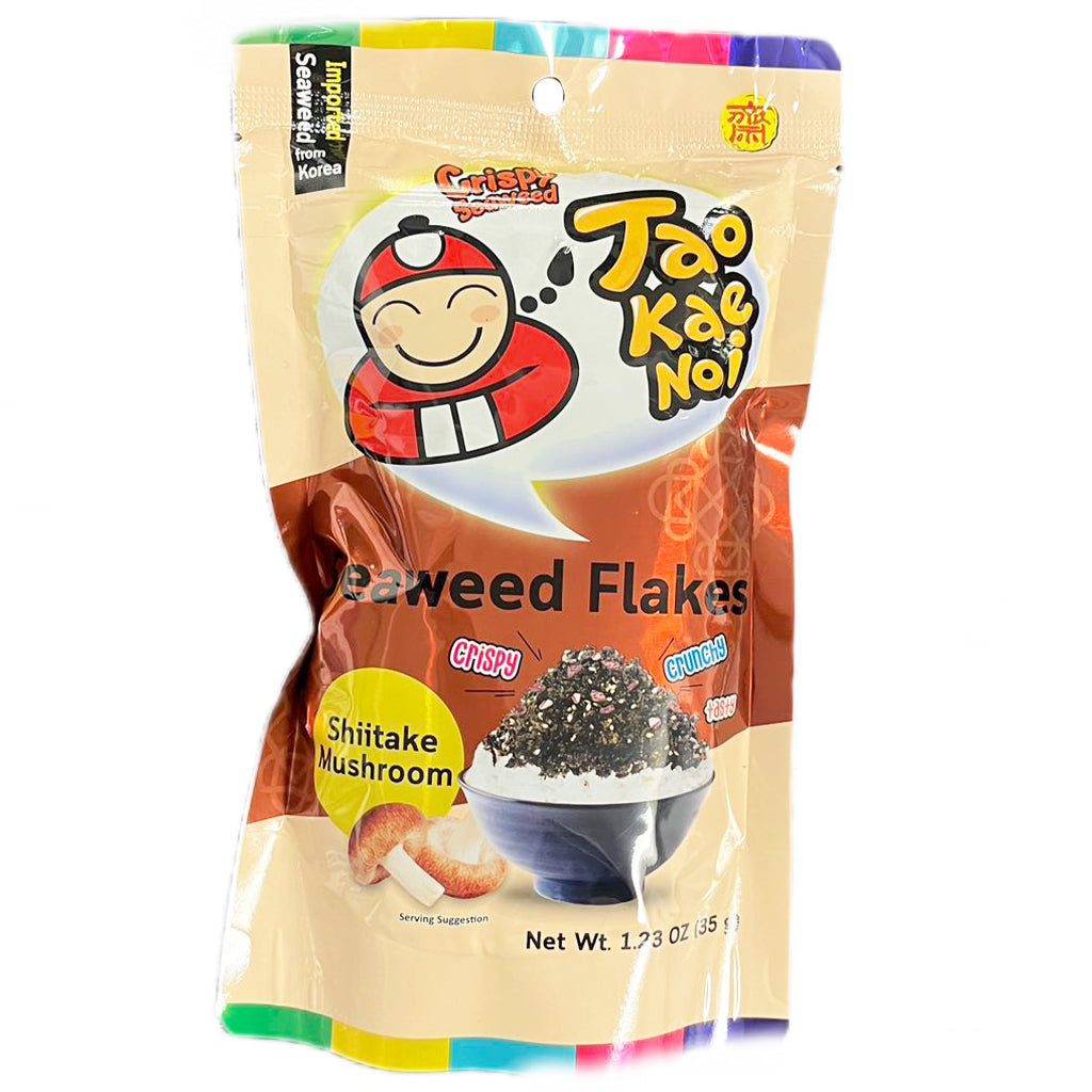 Tao Kae Noi Seaweed Flake Shiitake 35g ~ 小老板拌饭紫菜香菇味 35g