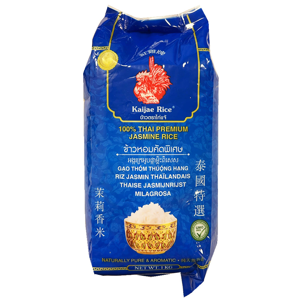 Premium Jasmine Rice Rice KaijaeRice Thai Premium Jasmine Rice 1kg ~ Kaijae 泰国特选茉莉香米 1kg