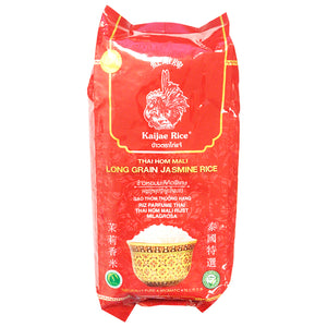 Kaijae Hom Mali Long Grain Jasmine Rice 1kg ~ 紅雞牌茉莉香米 1kg