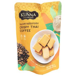 Kunna Crispy Thai Coffee 25g ~ Kunna椰奶咖啡脆 25g
