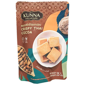 Kunna Crispy Thai Cocoa 25g ~ Kunna椰奶可可脆 25g