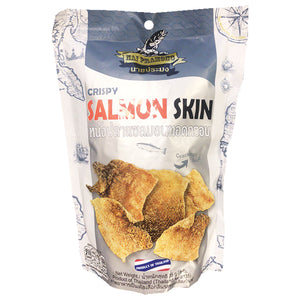 Nai Pramong Salmon Skin Original 35g ~ 炸三文魚皮原味 35g