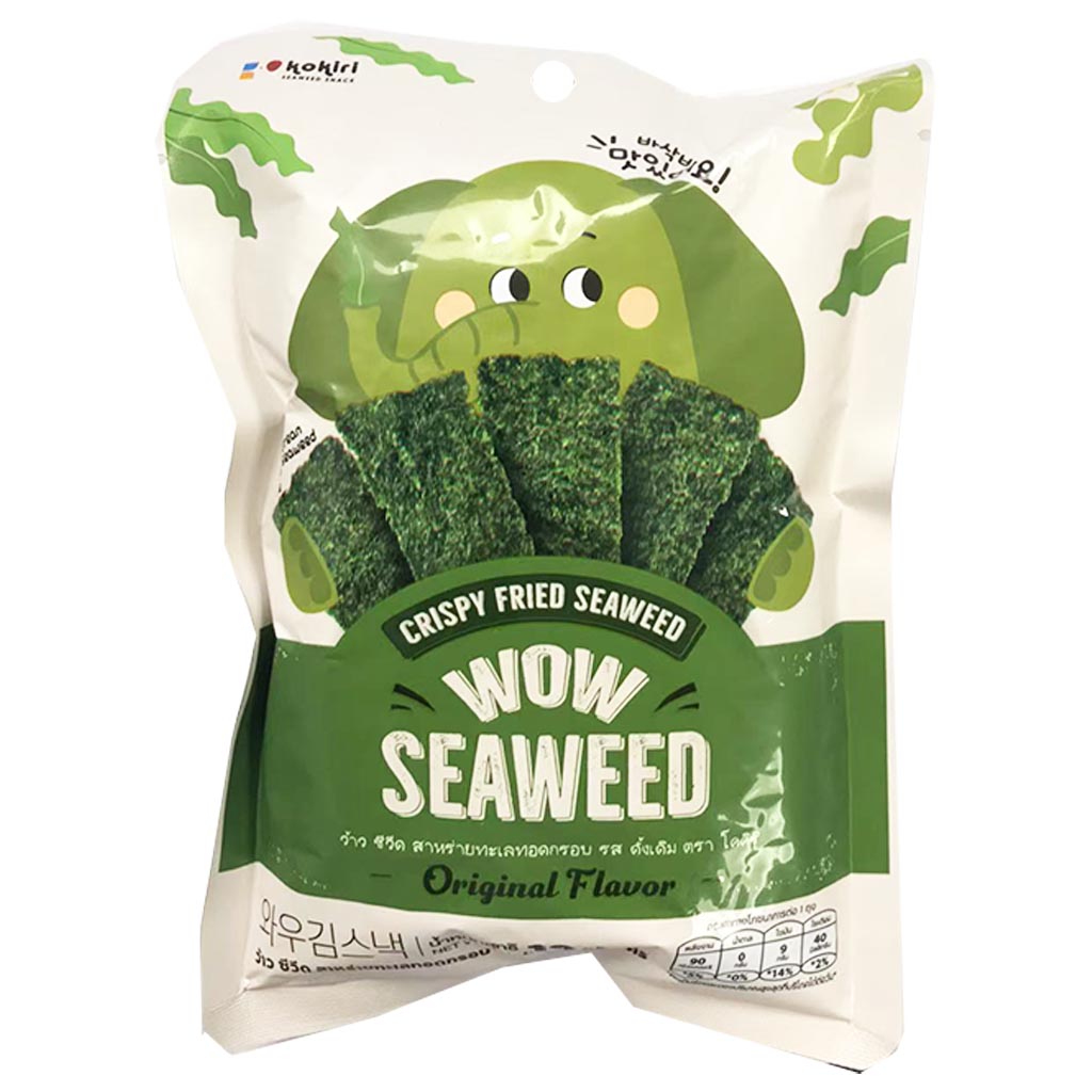 Kokiri Wow Seaweed Original 12g ~ 哇象酥脆海苔原味 12g