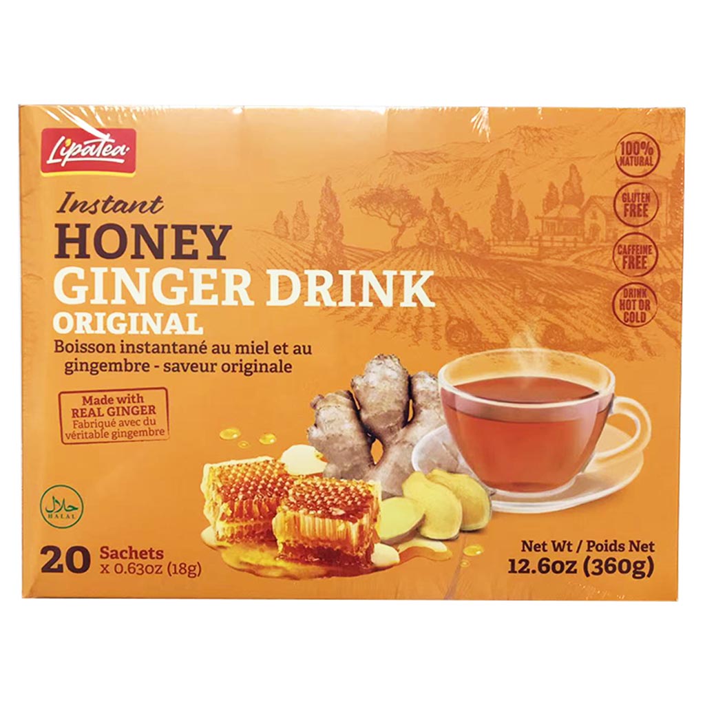 Lipatea Honey Ginger Drink Original 360g ~ Liptea原味姜茶 360g
