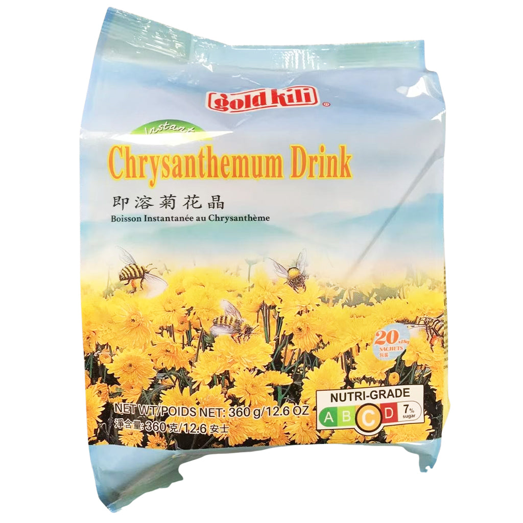 Gold Kili Chrysanthemum Drink 20 Sachets 360g ~ Gold Kili蜂蜜菊花茶 360g