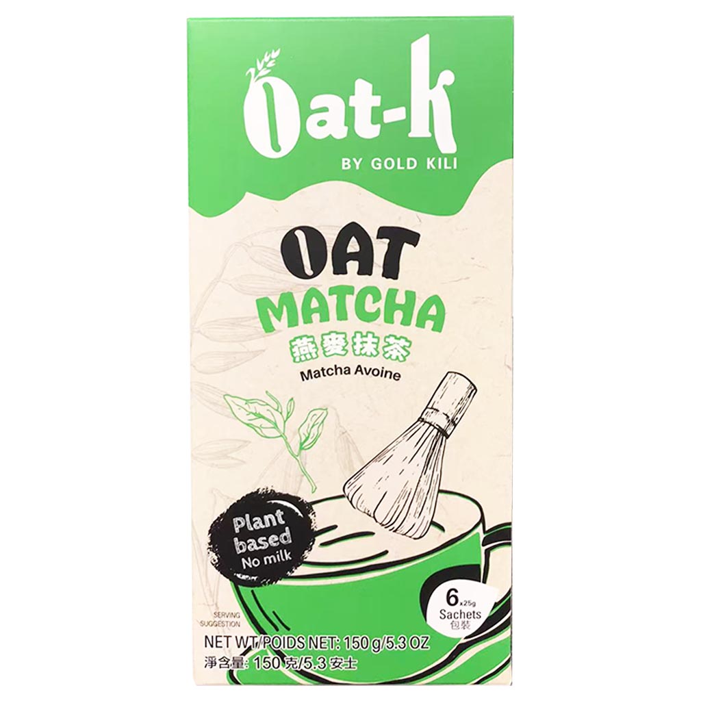 Gold Kili Oat K Matcha 150g ~ 金麒麟燕麥K抹茶 150g