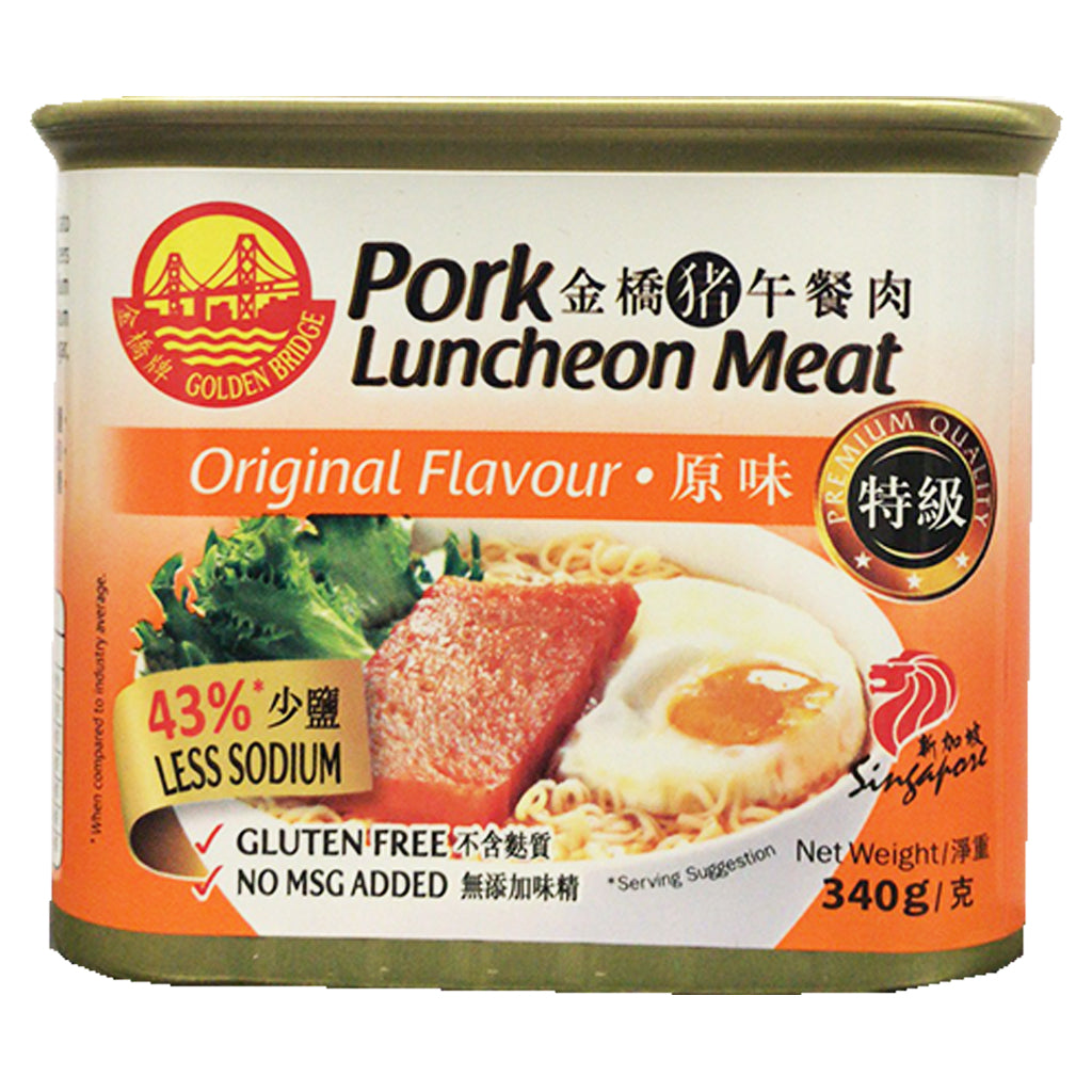 Golden Bridge Luncheon Meat 340g ~ 金橋午餐肉 340g