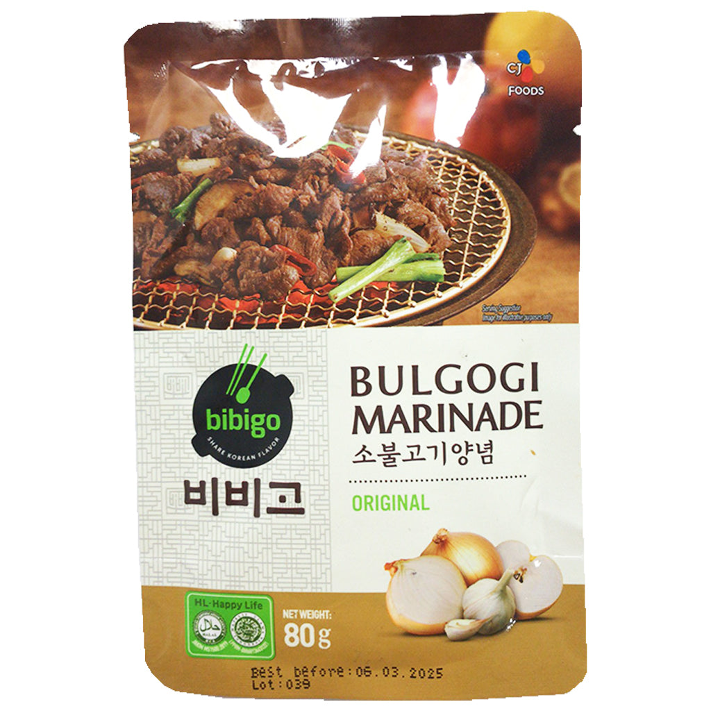 Bibigo Bulgogi Marinade Original 80g ~ 必品阁韓式烤肉醬原味 80g