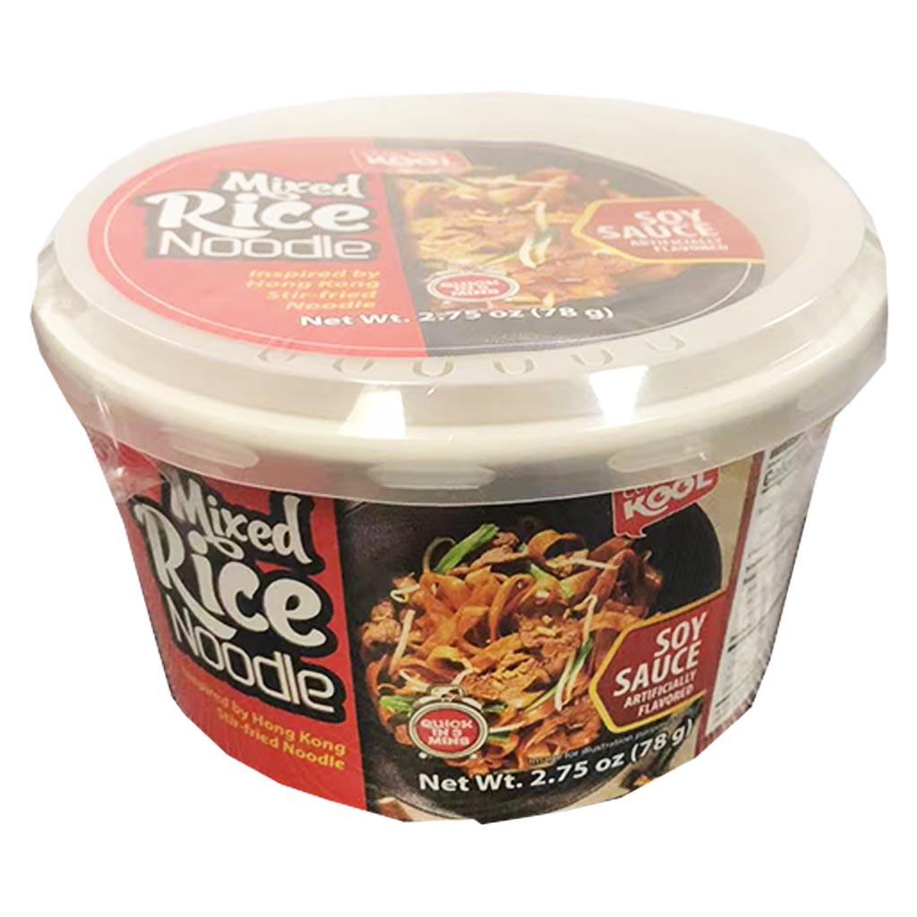 CungDinhKool Mixed Rice Noodle Soy Sauce 78g ~ Kool干炒牛河碗装 78g