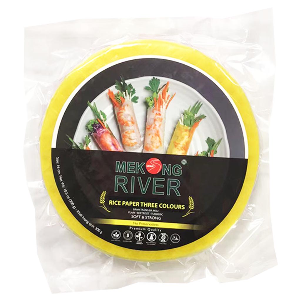 Lyan Mekong River Mixed Rice Paper 300g ~ 湄公河越南米纸 300g