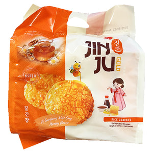 Richy Jinju Gold Honey Rice Cracker 168g ~ Richy黃金蜜糖米饼 168g