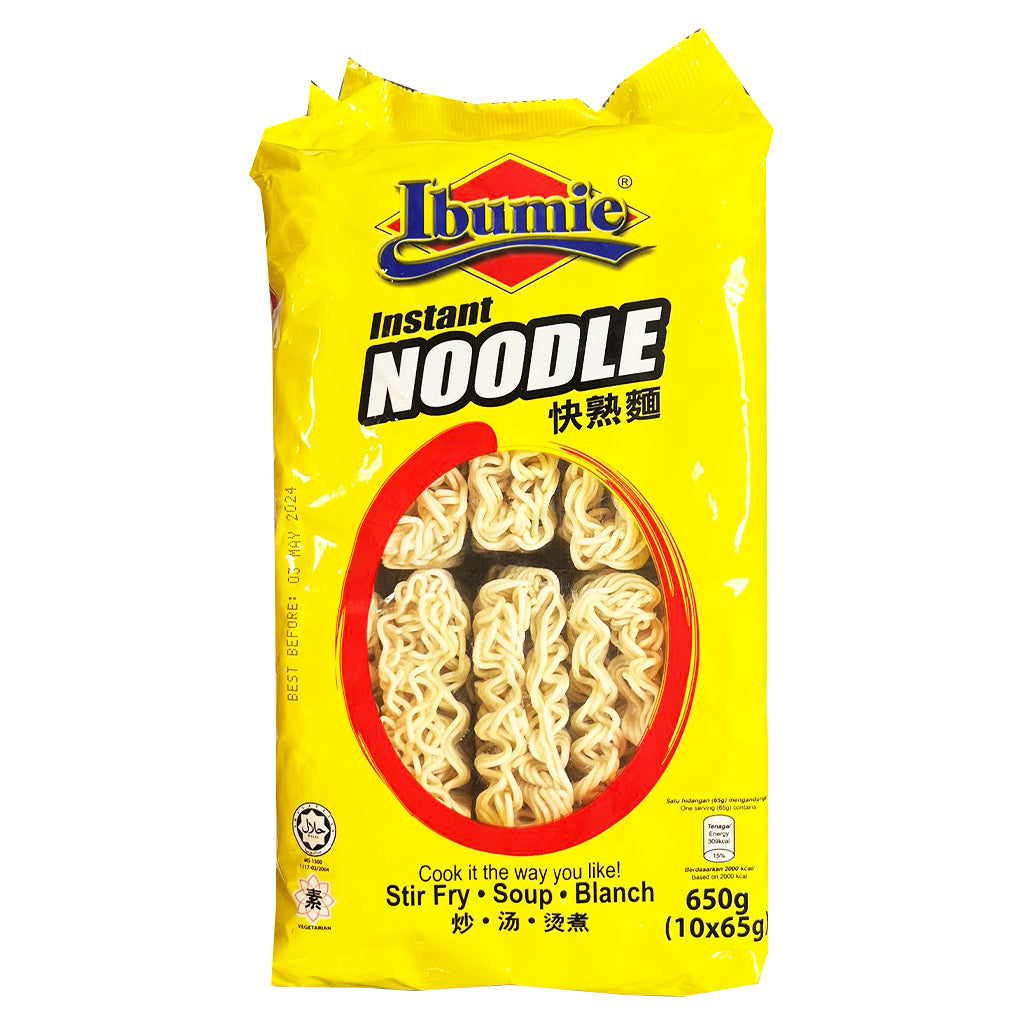 Ibumie Instant Plain Noodles 650g ~ Ibumie方便面 650g