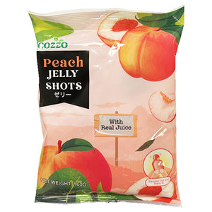 Cozzo Jelly Shot Peach Flavour 160g ~ 高柔果凍吸條蜜桃 160g
