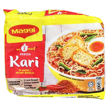 Load image into Gallery viewer, Maggi 2 Min Kari Multi 395g ~ 美極5包裝麵咖哩 395g
