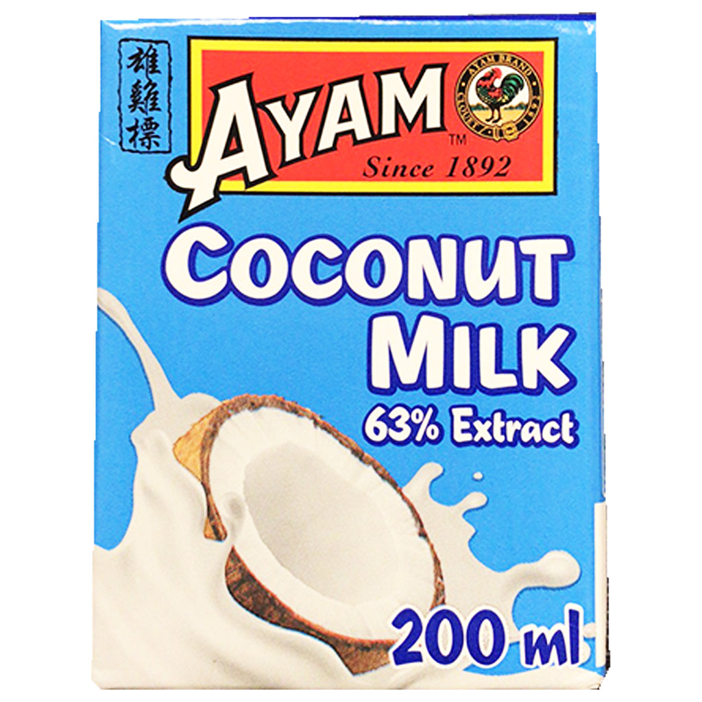 Ayam Coconut Milk 200ml ~ 雄雞標椰奶 200ml