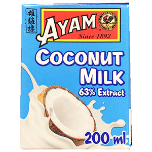 Ayam Coconut Milk 200ml ~ 雄雞標椰奶 200ml