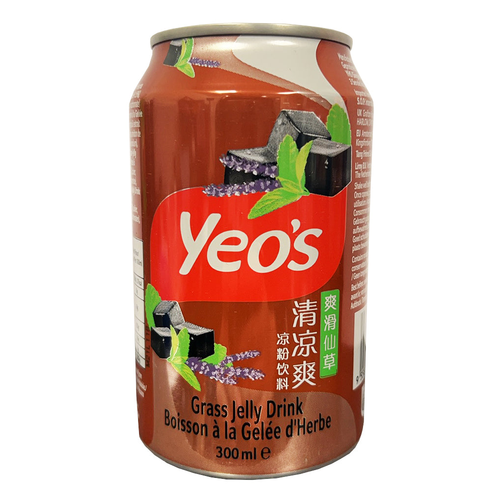 Yeos Grass Jelly Drink 300ml ~ 楊協成爽滑仙草清涼爽 300ml
