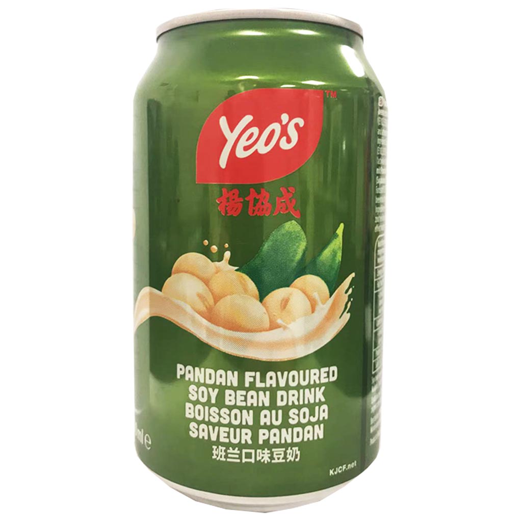 Yeos Pandan Soy Bean Drink 300ml ~ 楊協成班蘭味豆奶 300ml