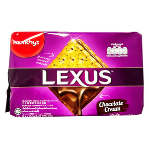Munchys Lexus Chocolate Sandwich Cracker 190g ~ Munchys力士特浓巧克力夾心饼 190g
