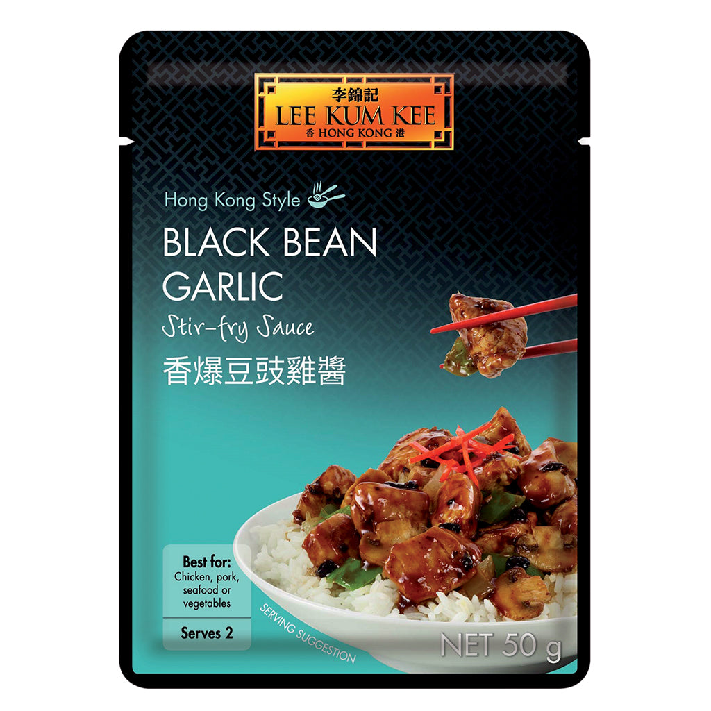 Lee Kum Kee Sauce Black Bean Chicken 50g ~ 李錦記香爆豆豉雞醬 50g