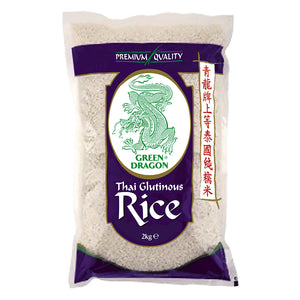 Green Dragon Glutinous Rice 2kg ~ 青龍上等泰國 糯米 2kg