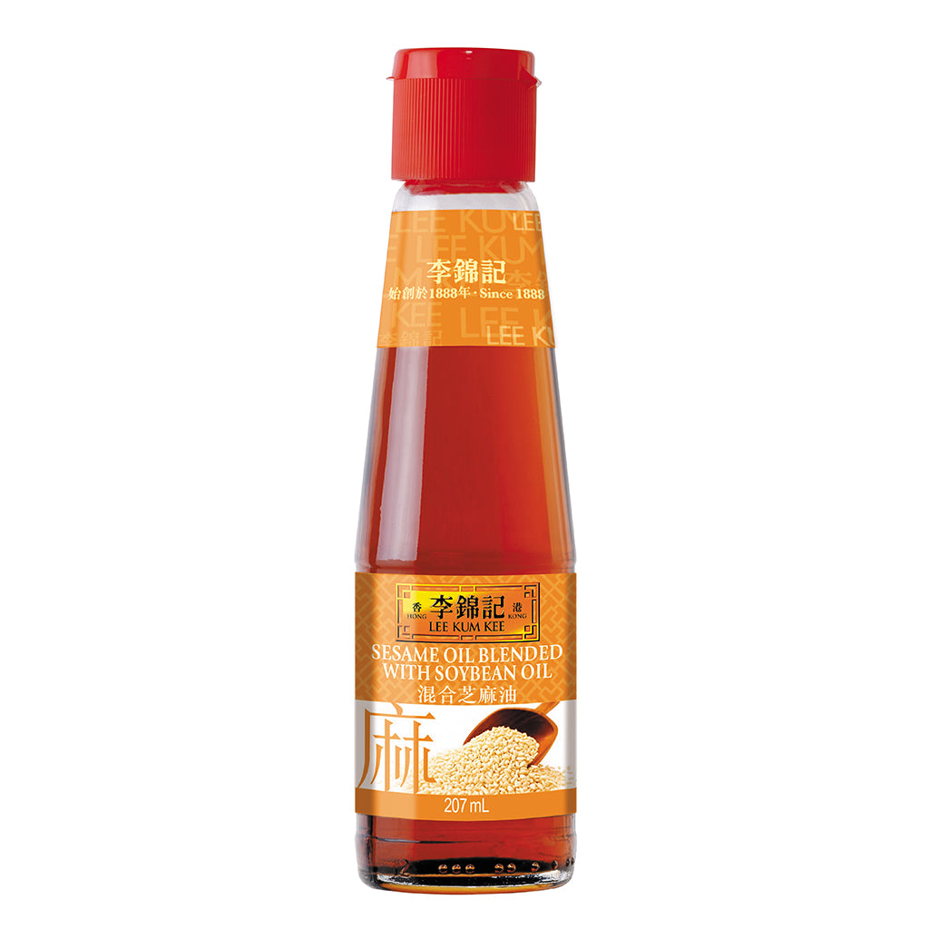 Lee Kum Kee Sesame Oil Blended With Soybean Oil 207g ~ 李锦記 混合芝麻油 207g