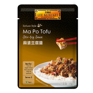 Lee Kum Kee Sauce For Ma Po Tofu 80g ~ 李锦記麻婆豆腐酱 80g