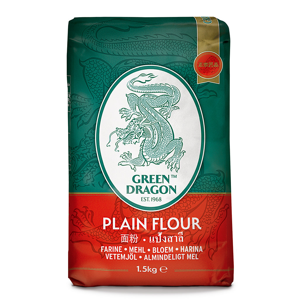 Green Dragon Plain Flour  1.5kg ~ 青龙牌面粉 1.5kg